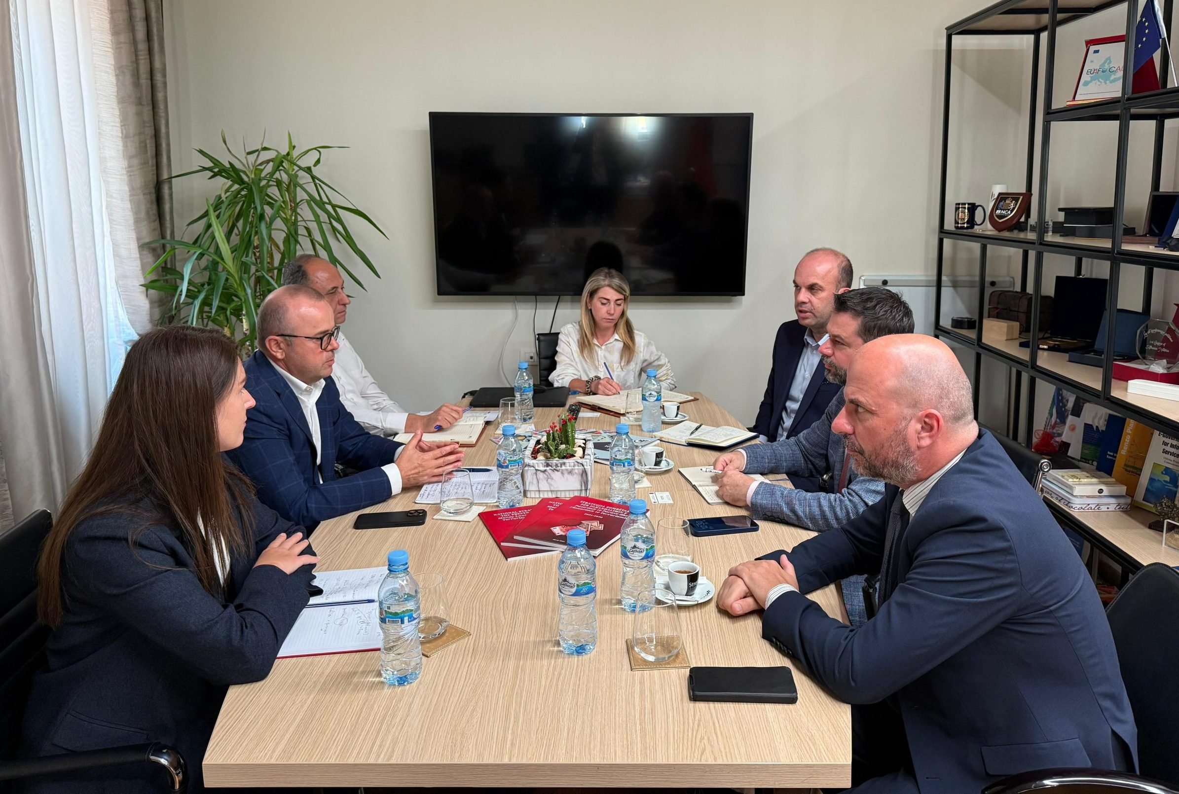 Meeting with Representatives of the Embassy of France in Albania